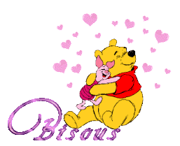 Gif animé bisous Winnie